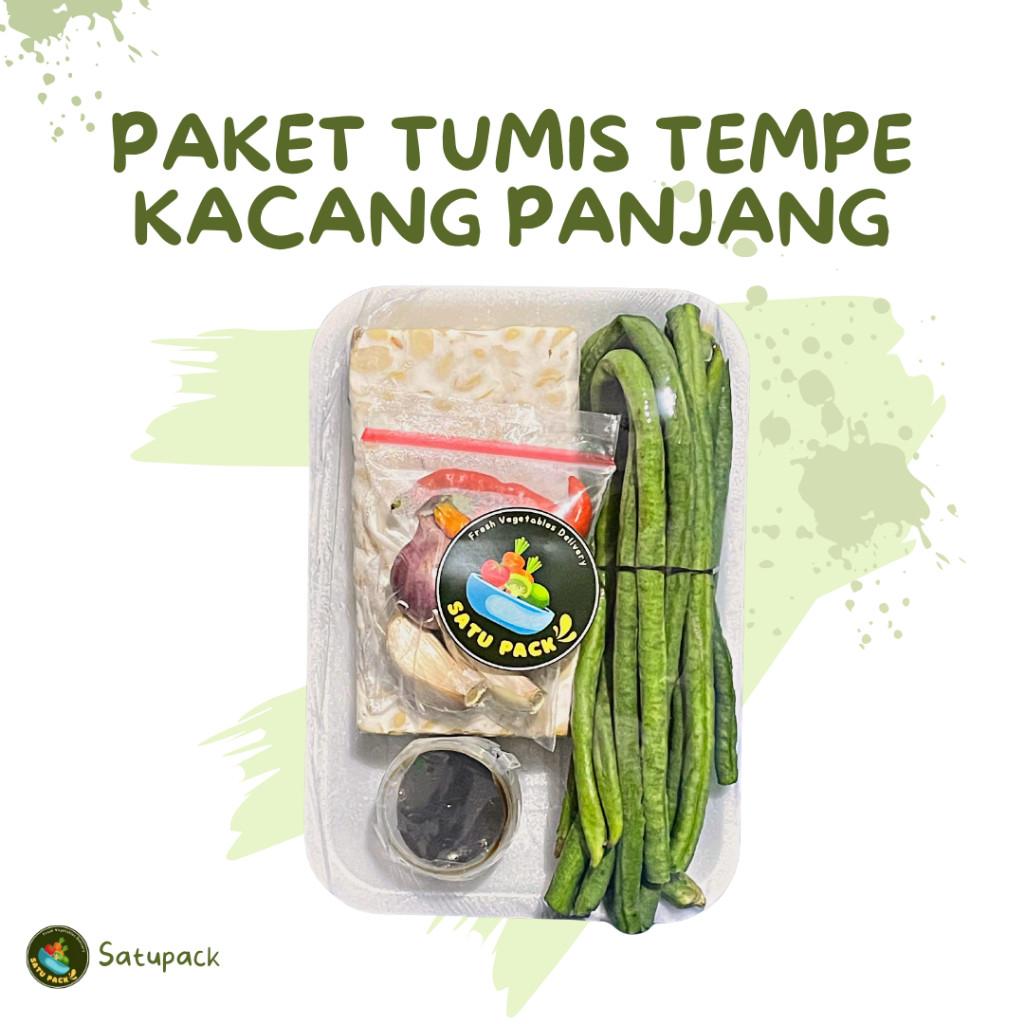 

PAKET TUMIS TEMPE KACANG PANJANG - PER PACK