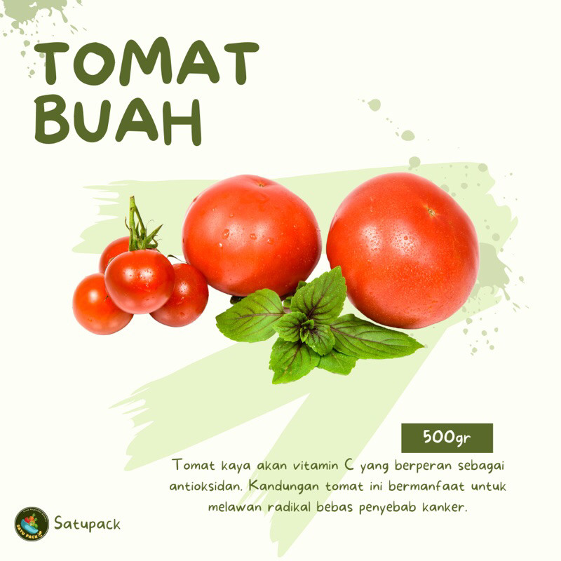 

TOMAT BUAH SEGAR - 500gr