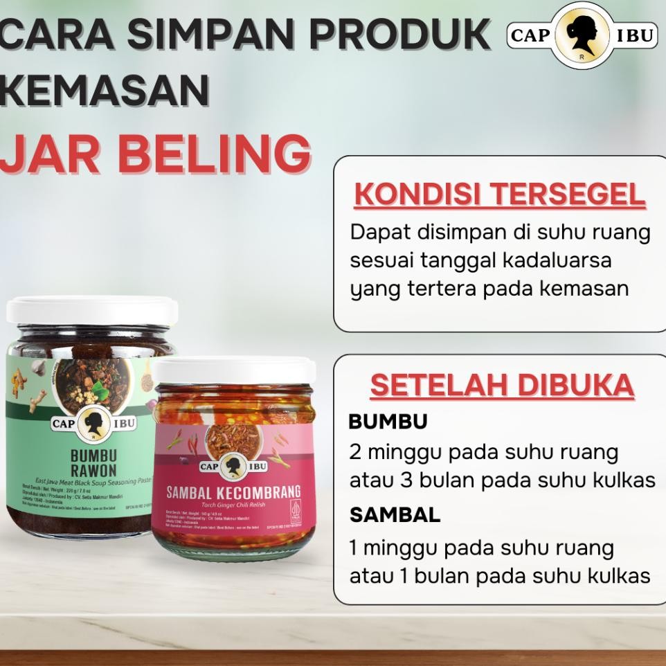 

[Bumbu ] Cap Ibu Bumbu Nasi Goreng Dan E Goreng (210 Gram)