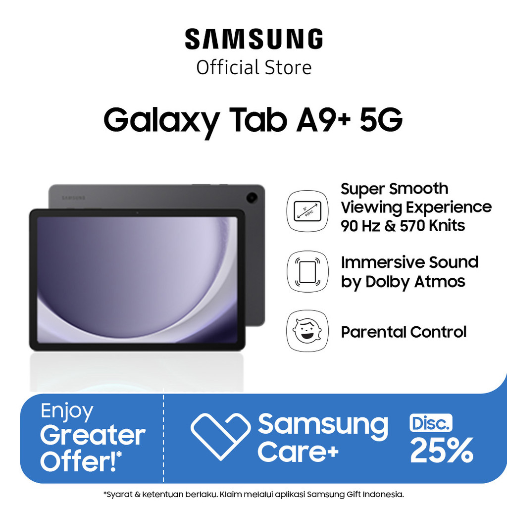 Samsung Galaxy Tab A9+ 8/128GB - Graphite