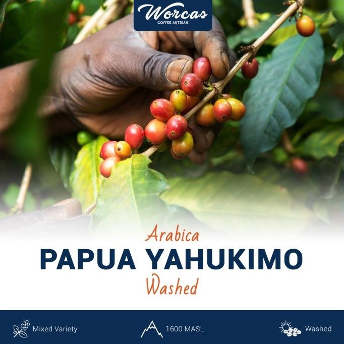 

Papua Yahukimo Arabica Green Bean 1Kg (Biji Kopi Mentah)