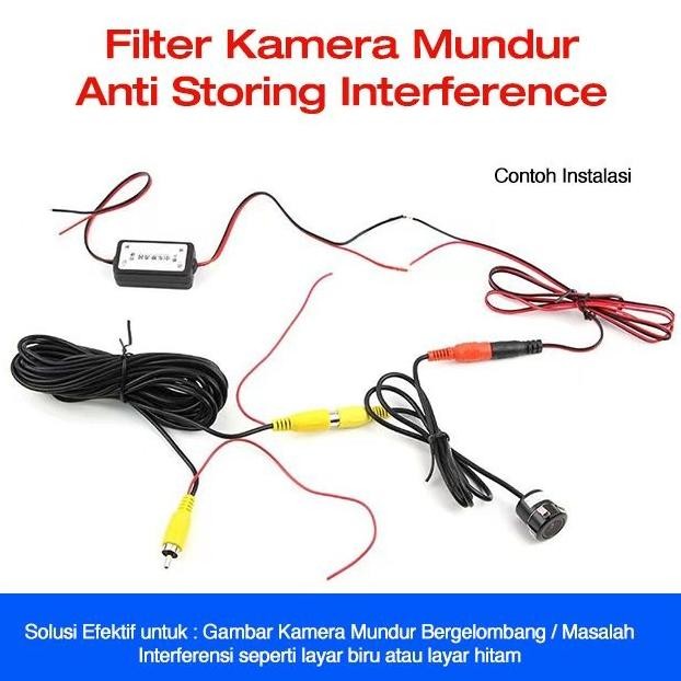 ALAT ANTI STORING KAMERA MUNDUR MOBIL / CAR CAMERA NOISE FILTER