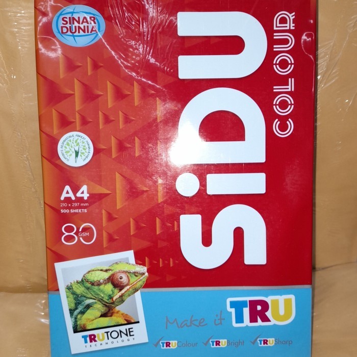 

Kertas Sidu wrn A4 80g IT 220 TURQUOISE