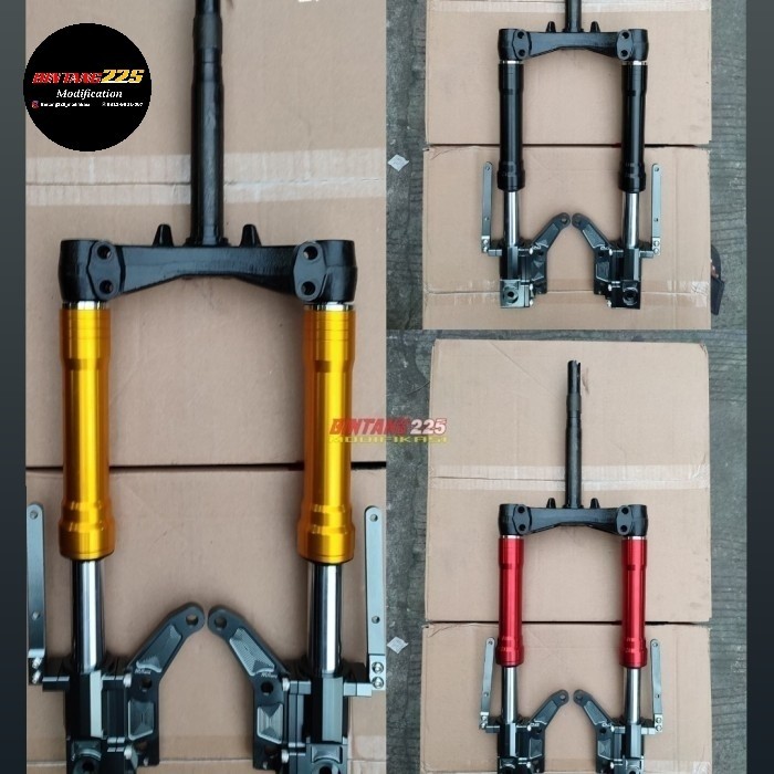 USD NUI JUPITER MX SERIES, JUPITER MX KING DOUBLE DISK SHOCK DEPAN