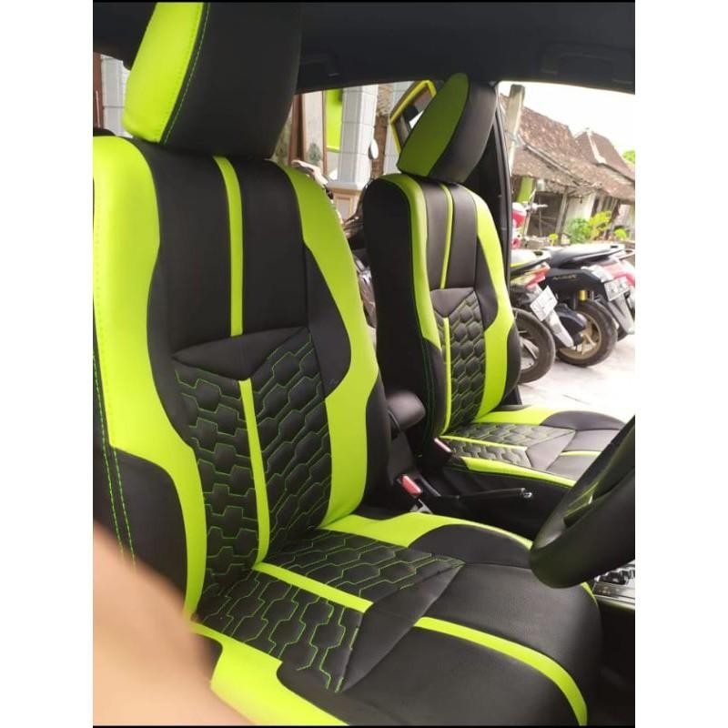 Cover Jok Mobil 2 Baris Bahan Mbtech H Jazz,Brio,Yaris,Ayla,Agya,Genio,Timor