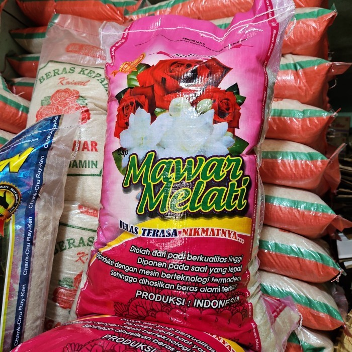 

Mawar Melati beras medium 25kg