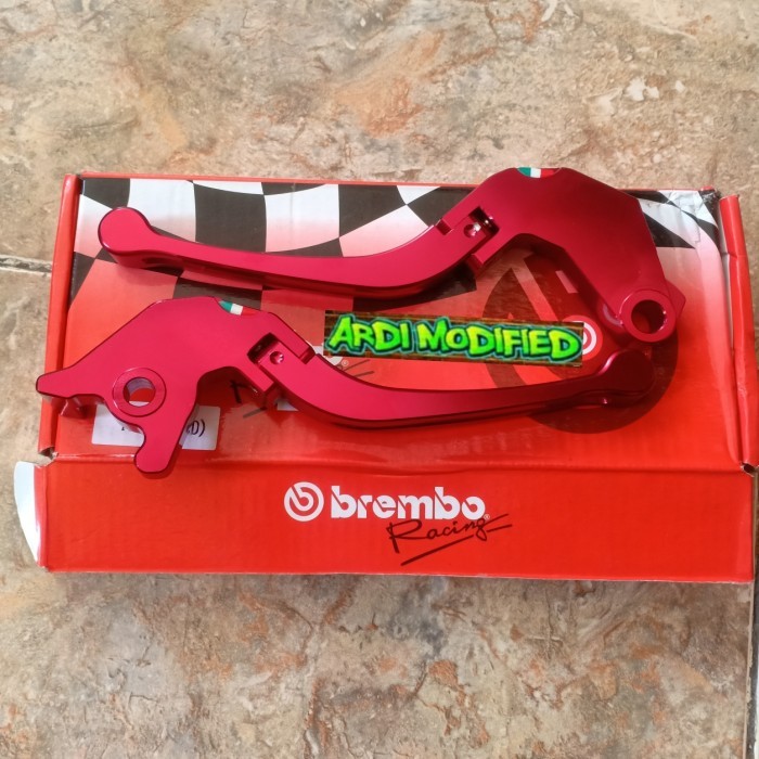 FREE ONGKIR HANDLE REM SCOOPY 2018 - SCOOPY 2019 MERK BREMBO FULL CNC LIPAT BISA COD