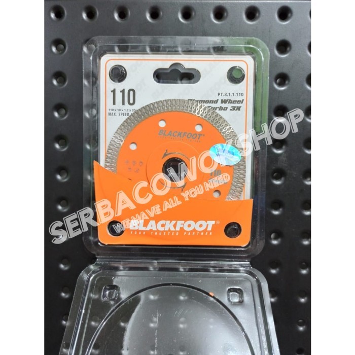 Blackfoot Diamond Wheel Turbo 4" x 110 Mata Potong Keramik Granite