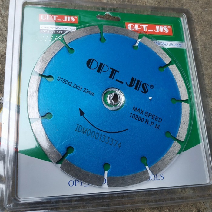 Mata gerinda potong keramik granit 6 inch merk OPT