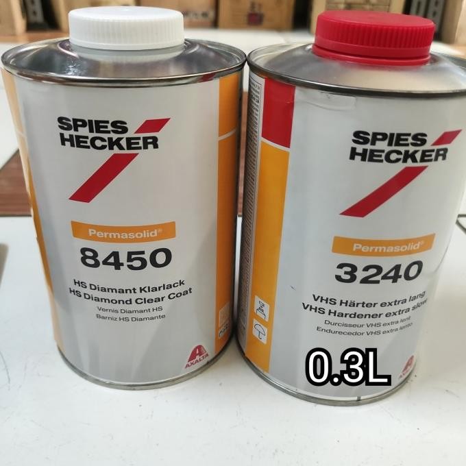 NEW Spies hecker 8450/-Clear coat Hs 8450 Hs Diamond