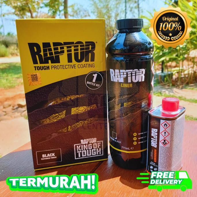 TERBARU - Cat Raptor Anti Scratch Durability Coating ORIGINAL (Black 2K)