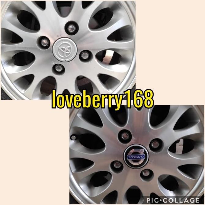 Terlaris Sticker Stiker Lapisan Tutup Dop Velg Mobil Logo Volvo