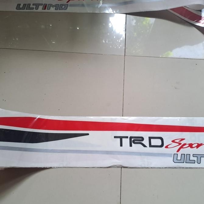 Terlaris Stiker Trd Ultimo Rush Terios / Stiker Body Rush Terios / Stiker Trd