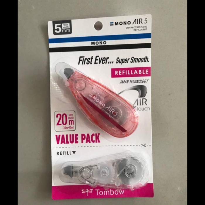 

TERBARU TOMBOW MONO AIR TOUCH CT-CAX5C41CAR CORRECTION TAPE