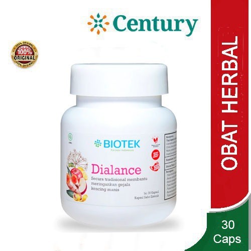 

Biotek Dialance 30 Kapsul / Suplemen / Kesehatan