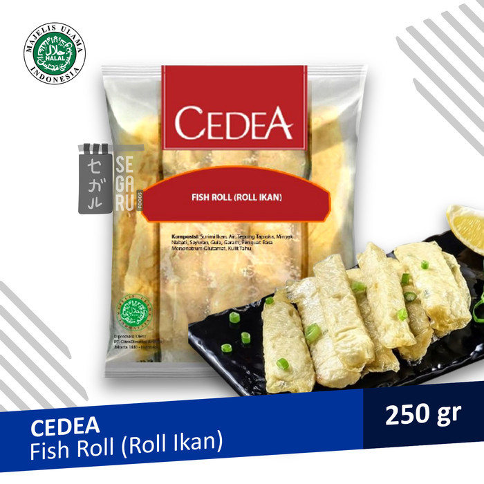 

Cedea Fish Roll Cedea Roll Ikan Halal 250 Gram