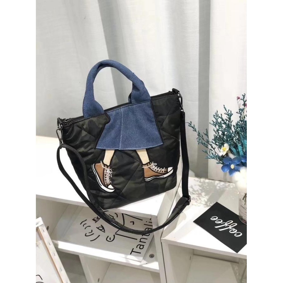 Tas Wanita 2 In 1 Selempang /Handbag Ala Zapatos Merianasari12