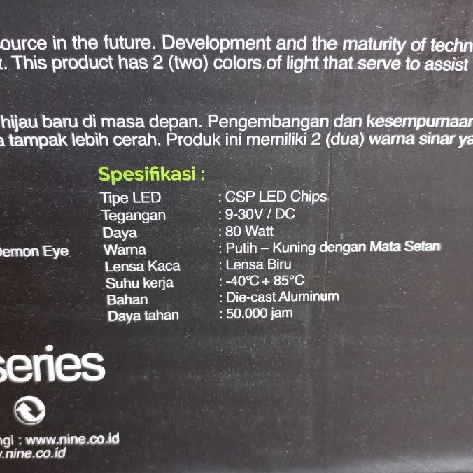 LAMPU SOROT LAMPU TEMBAK LASER Q9 LUMINOS UNTUK MOBIL DAN MOTOR