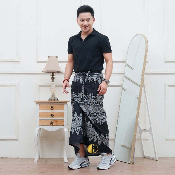 Sarung GRANITO.ID - SARUNG SRIKANDI Kawung Batik pria wanita sarung rok lilit tenun asli sumba toraj