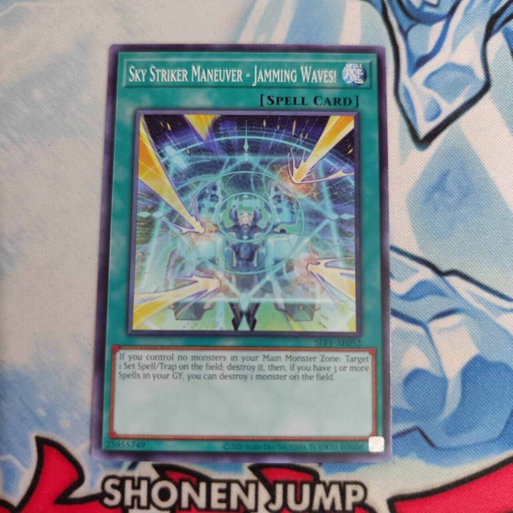yugioh AE sky striker maneuver jamming waves SLF1-AE052 C original
