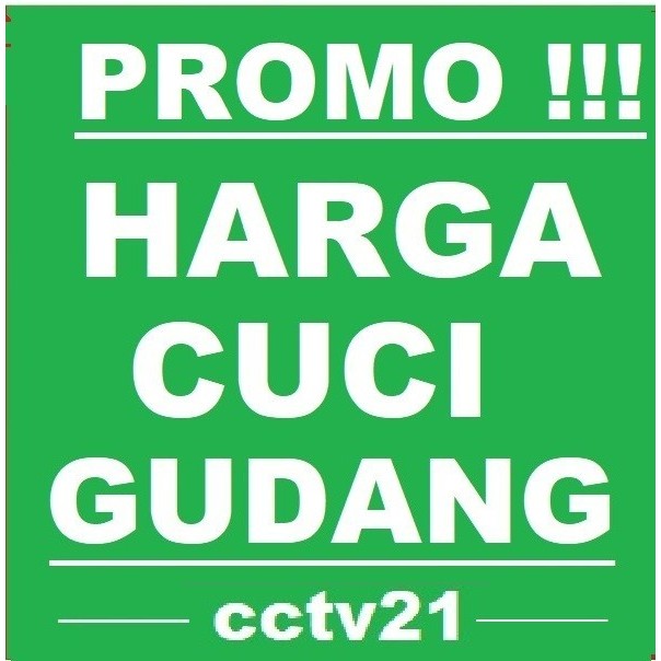 Spesial Paket Lengkap 4 Cctv High Tech 2Mp+Dvr 4Ch 5Mp+Monitor 10"+Kb 40M+Hdd Termurah