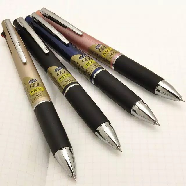 

TERBARU UNI JETSTREAM MULTI PEN MSXE5-1000-38 4&1