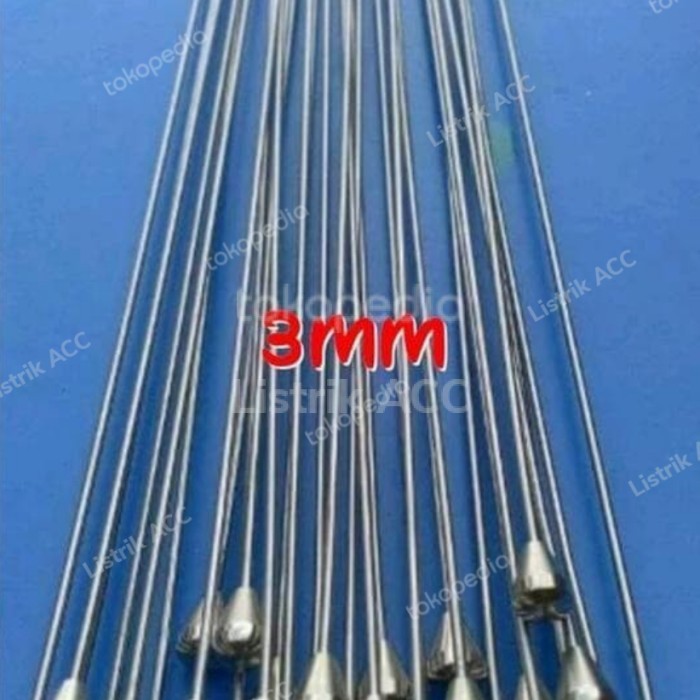 Pecut Antena Larsen Tebal 3mm / Larsen pecut saja 3 mili