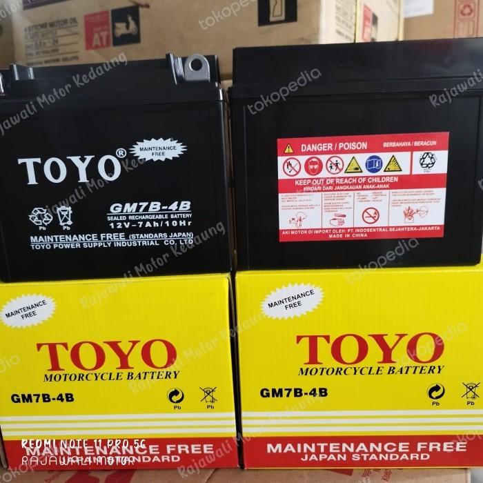 Ready aki GM7b 4b Tiger / nouvo merk toyo original