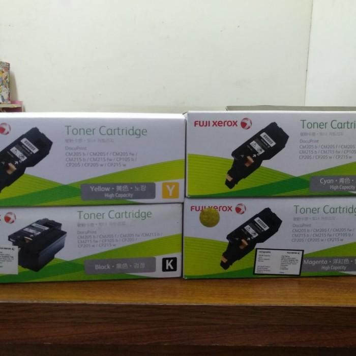 Toner Fuji Xerox Cm205 Docuprint Cp105B, Cp205, Cp205W, Cm 205 High C
