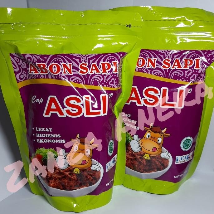 

Abon Sapi Cap ASLI |250 gr | BANDUNG