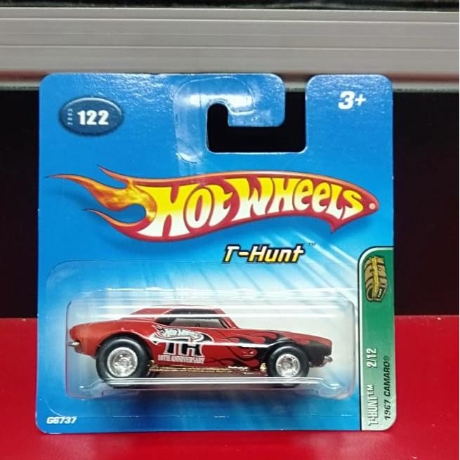 Hot Wheels '67 Camaro Treasure Hunt. Rare Short Card Real Riders