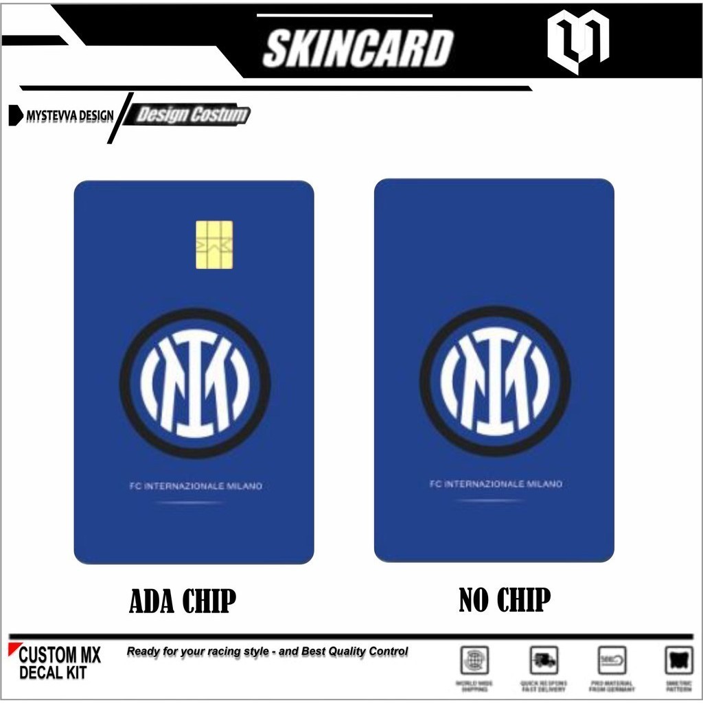 

*Fullbody* Stiker Pelindung Kartu Card Atm Emoney Bts Kpop Anti Gores Kuat Tahan Lama Club Sepak Bola Garskin Case/Stiker Premium Custom COD