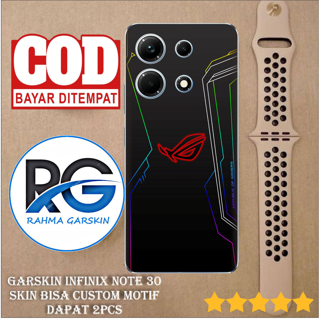 

*Fullbody* Infinix Note 30 Garskin Case/Stiker Premium Custom COD