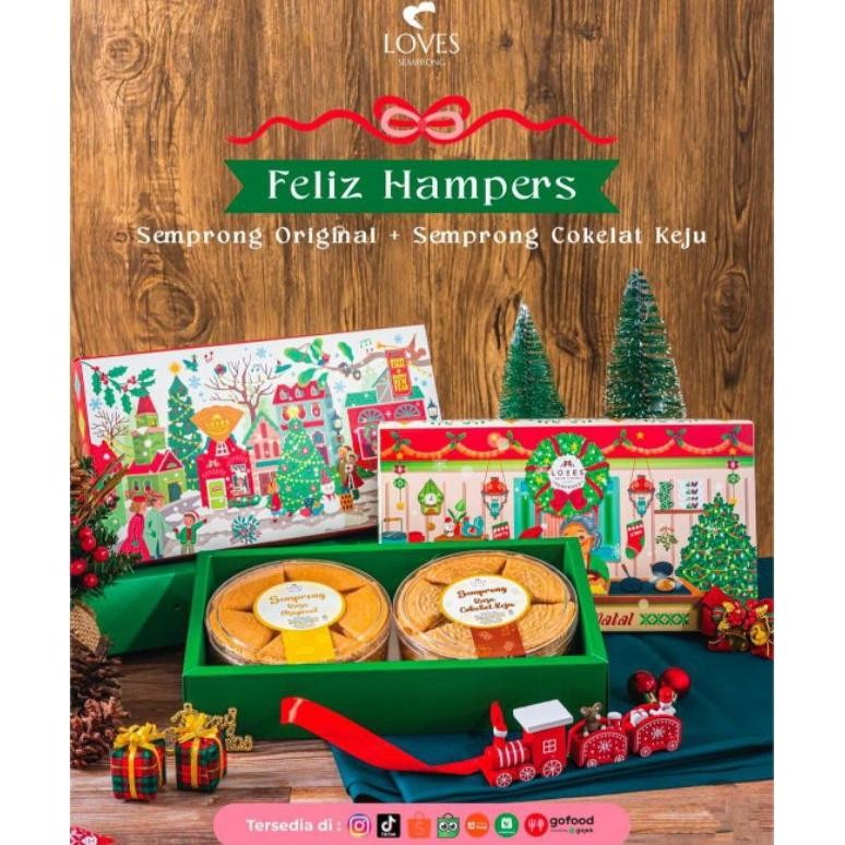 

nos hampers natal - feliz by loves semprong
