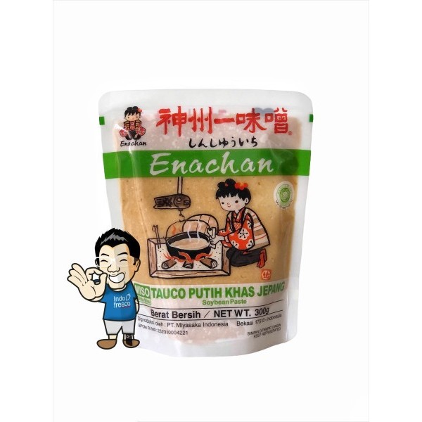 

Ina - Shinshuichi Enachan Shiro Miso Paste- Pasta Miso- Tauco Putih 300G