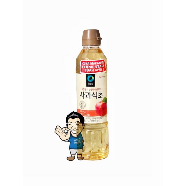 

Ina - Daesang (Chung Jung One) Apple Vinegar/ Cuka Apel Korea- 500Ml