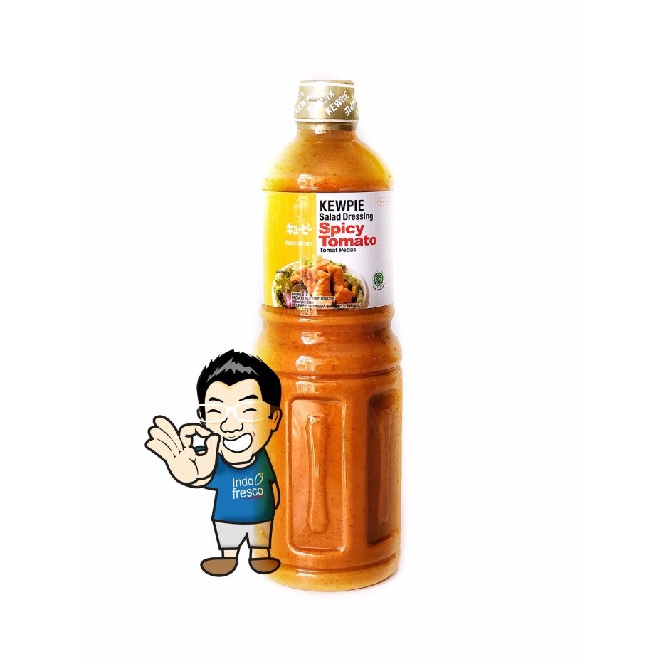 

Ina - Kewpie Salad Dressing Spicy Tomato- Saus Tomat Pedas 1L