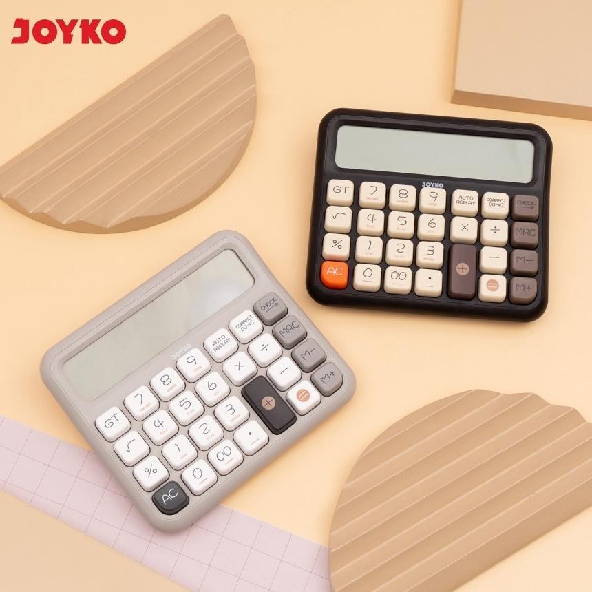 

Kalkulator Joyko Cc 63Bco - Calculator Che & Correct Cek Ulang 12 Digit Layar Lcd Besar