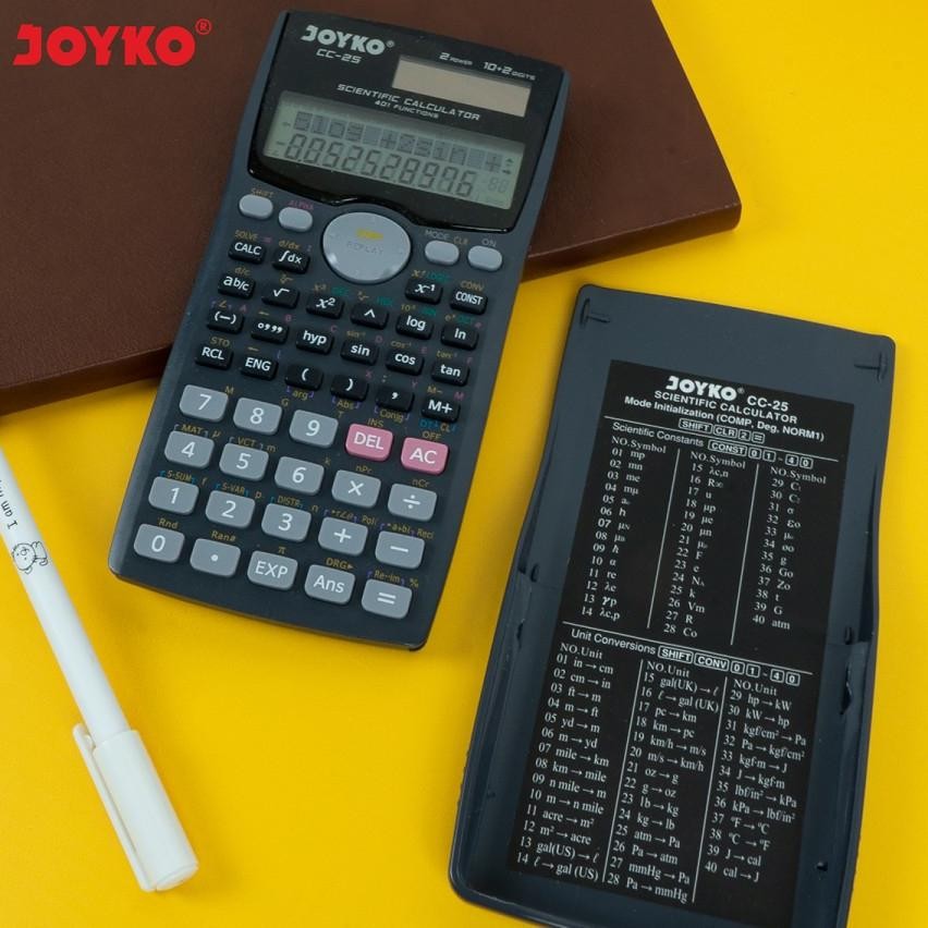 

Kalkulator Joyko Cc 25Co Scientific 401 Functions Calculator Cc25Co Cc 25