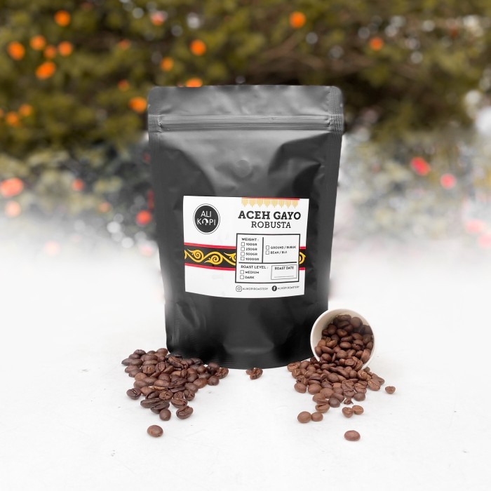 

Ali Kopi - Kopi Aceh Gayo Robusta 1000G - Medium Roast