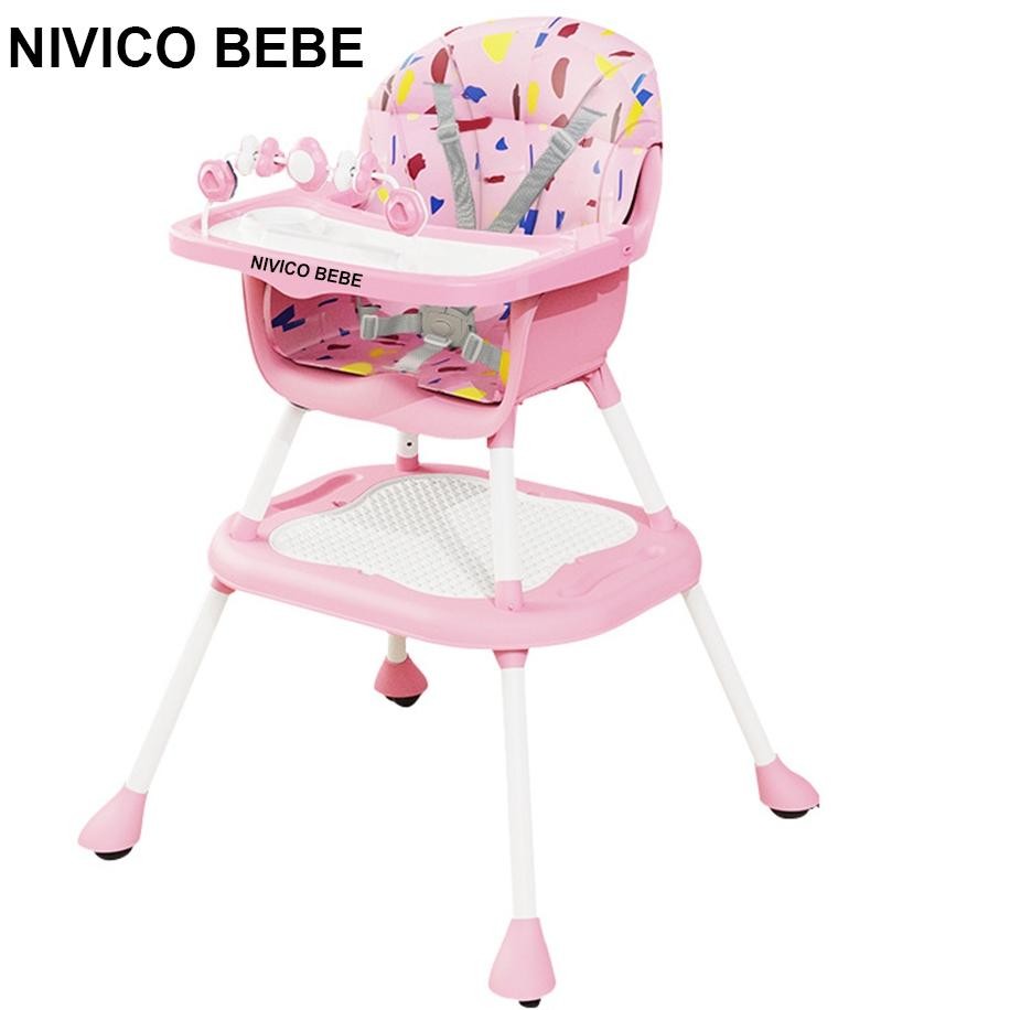 Nivico Bebe Kursi Makan Bayi Multifungsi Meja Makan Rumah Kursi Makan Anak Yang Dapat Disesuaikan Da