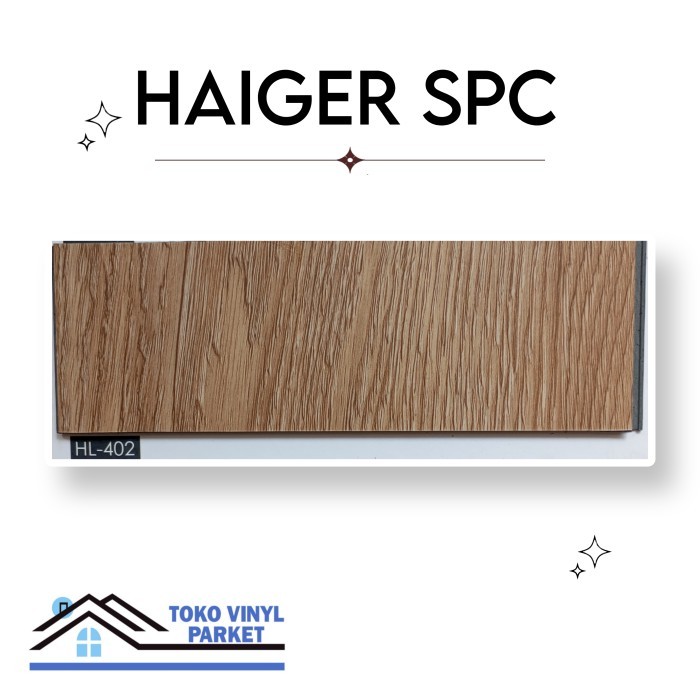 lantai vinyl spc kayu 4mm haiger HL-402/Box