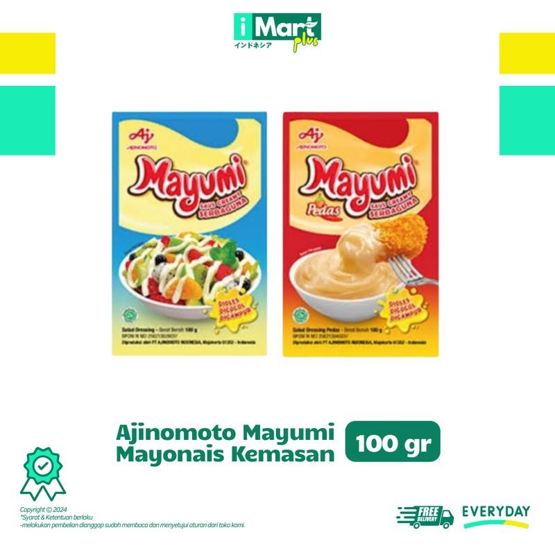 

Mayumi Mayonaise Saus Mayo Serbaguna 100g Bahan Selai Manis kewpie