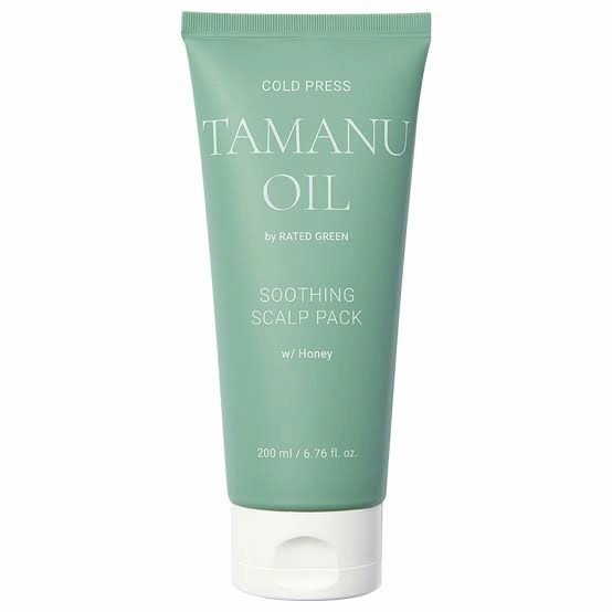 rated green tamanu oil soothing scalp pack 200ml