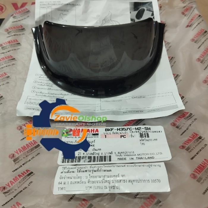 CAP METER SMOKE VISOR FAZZIO ORIGINAL AKSESORIS YAMAHA