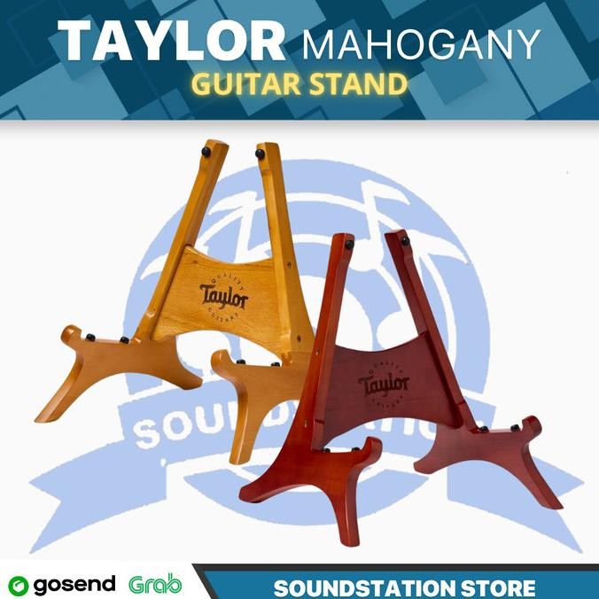 ready taylor mahogany guitar stand | stand gitar kayu original