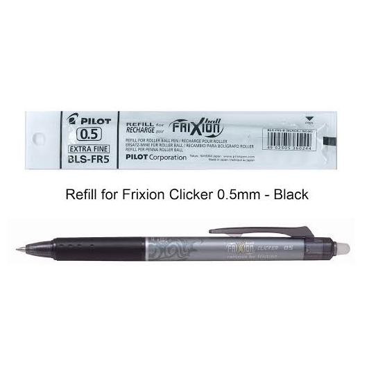 

REFILL FRIXION CLICKER BALL 1 PACK / ISI PULPEN FRIXION 0.5 / 0.7