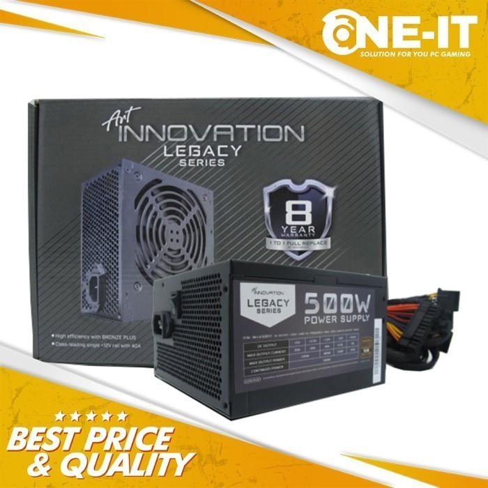 PSU Innovation Legacy 500W Bronze 80+ Bronze
