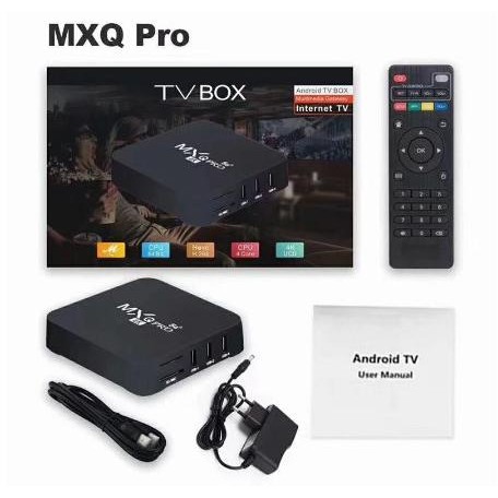 STB Android Tv Box Mxq Pro Ultra HD 4K 5G Original TERMURAH