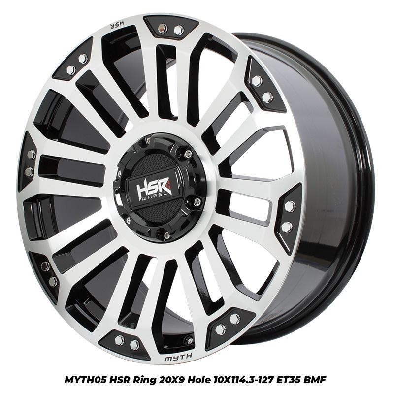 Velg Mobil Crv Ring 20 Model Ampana Hsr Wheel Black